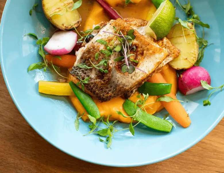 Healthy Salmon Meal