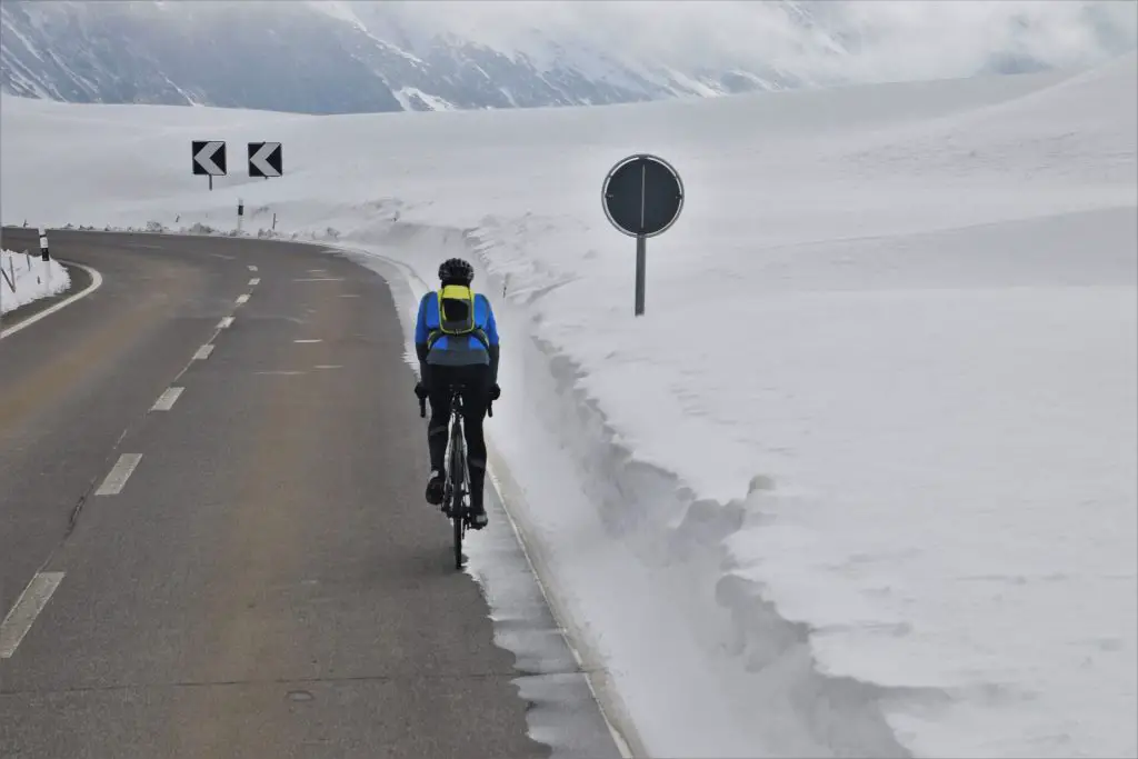 Snow Road Bike