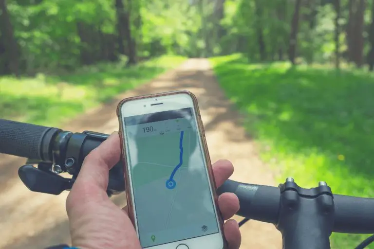 Cycling Phone Map