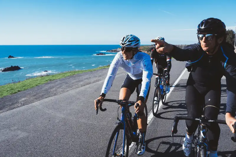 Group Ride Along Ocean