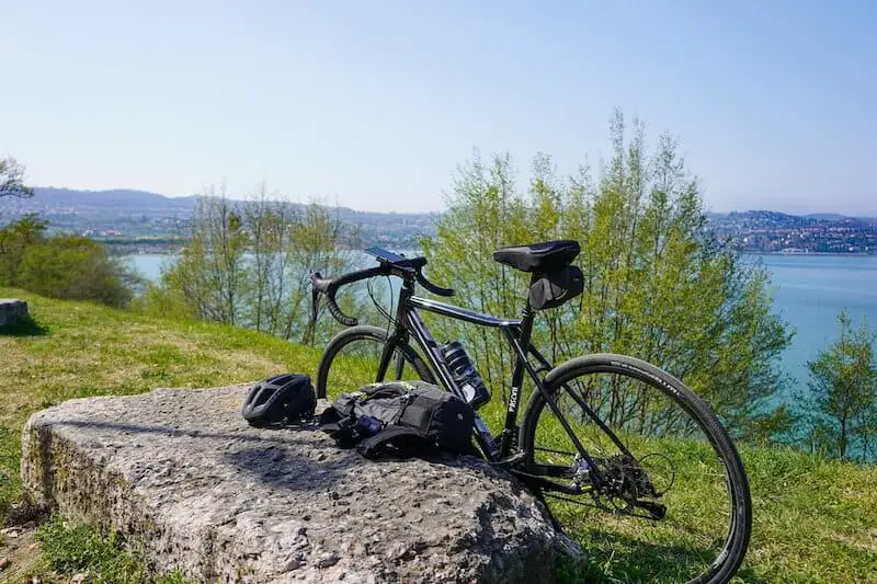 Gravel Bike With A Nice View