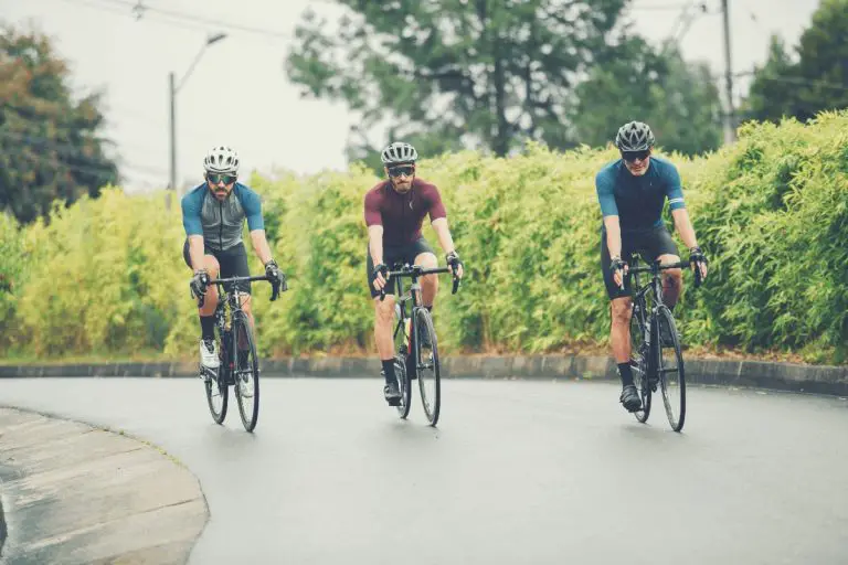 Three Road Cyclists