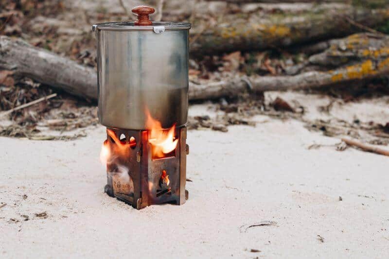 Wood fire stove