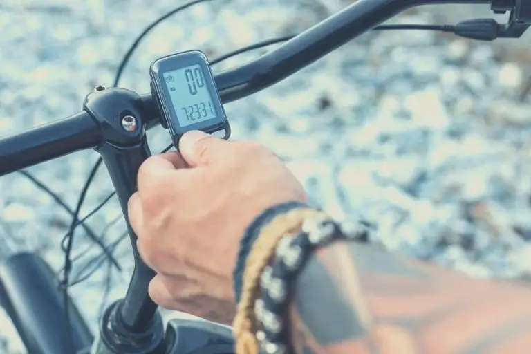 Man Setting Up Budget Bike Computer