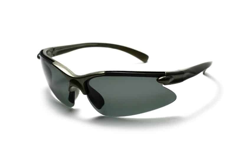 Black Frame Polarized Cycling Sunglasses
