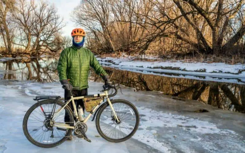 Touring Biking With Balaclava on