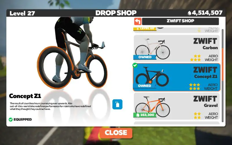 Tron Bike in the Drop Shop