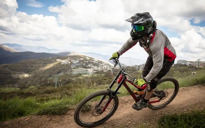 Mountain bike rider