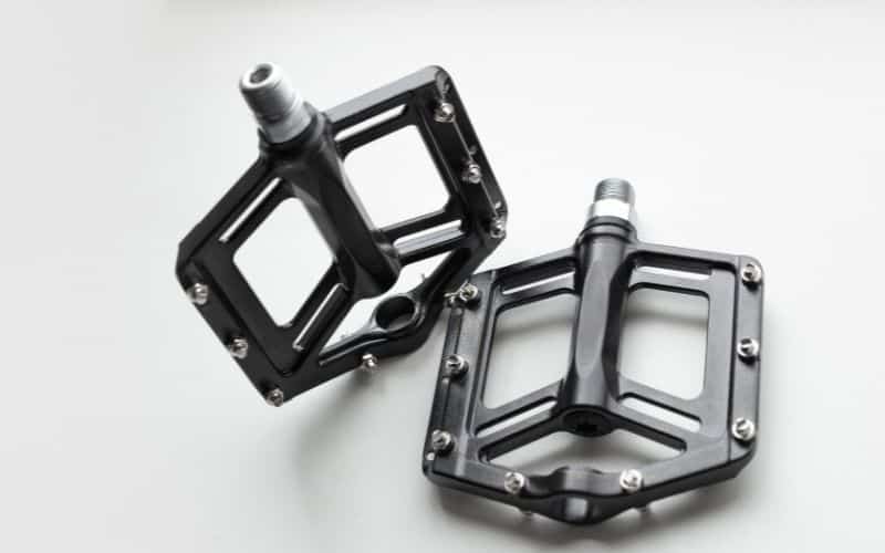 Two bike pedals