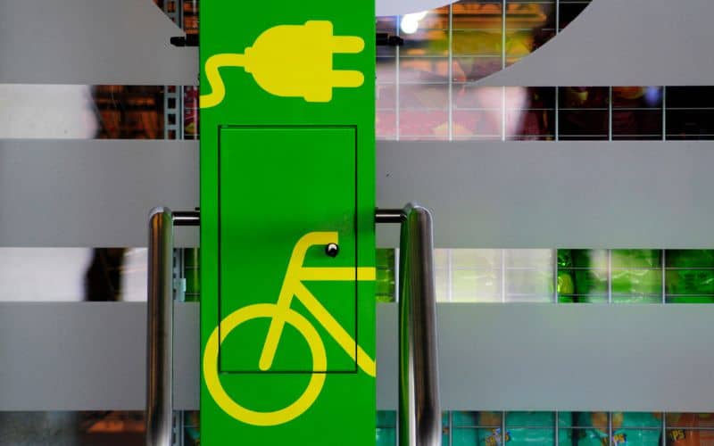 eBike charging station