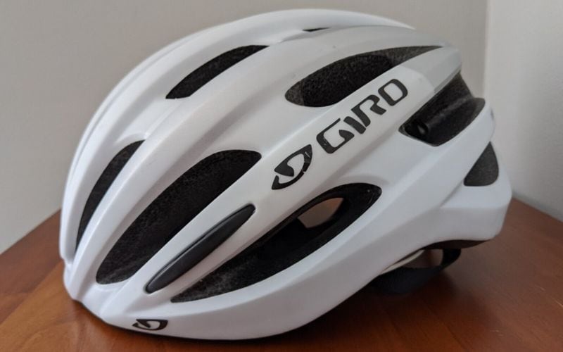 Giro Foray Matte White Road Cycle Helmet