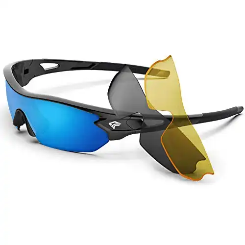 TOREGE Polarized Sports Sunglasses